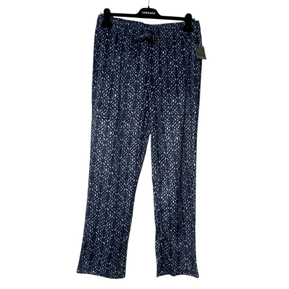 🆕 EDDIE BAUER Sleepwear Speckled Print Light Fleece Pajama Pants